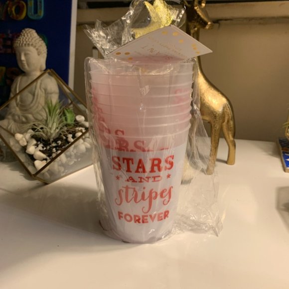 Stars and Stripes Cocktail Party Cups - Picture 3 of 4